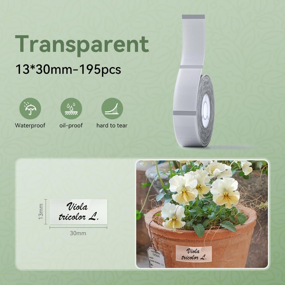 NIIMBOT N1 Colorful Label Stickers, Waterproof and High Temperature Resistance