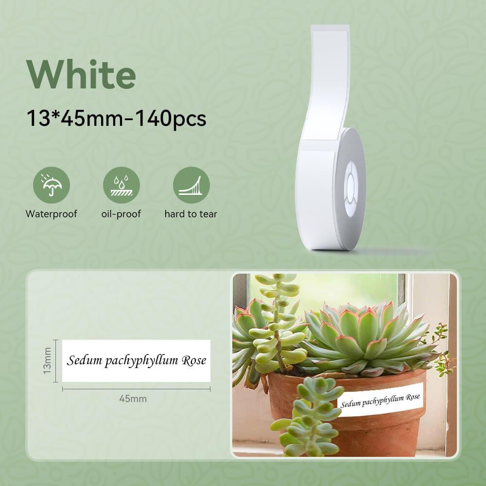 NIIMBOT N1 Pure Color Label Stickers, Durable PET Material, No Fading