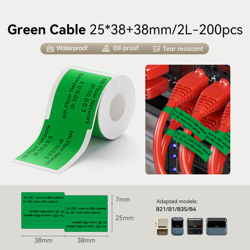 Cable Labels, Efficient Cable Management