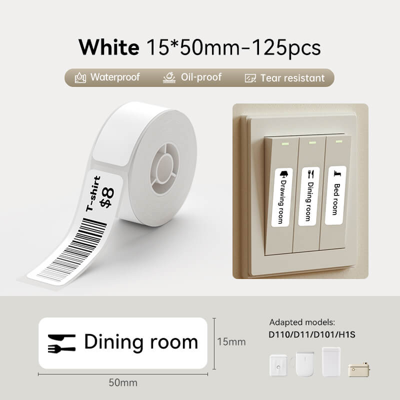 White Label for D11, D110, D101