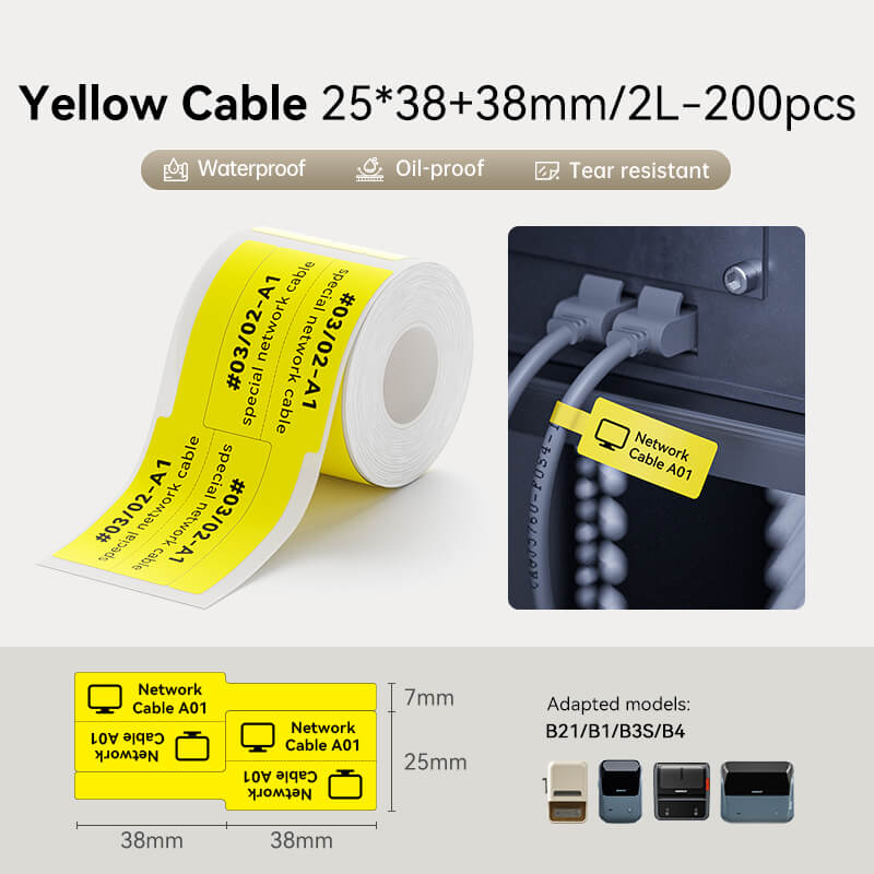 Cable Labels, Efficient Cable Management