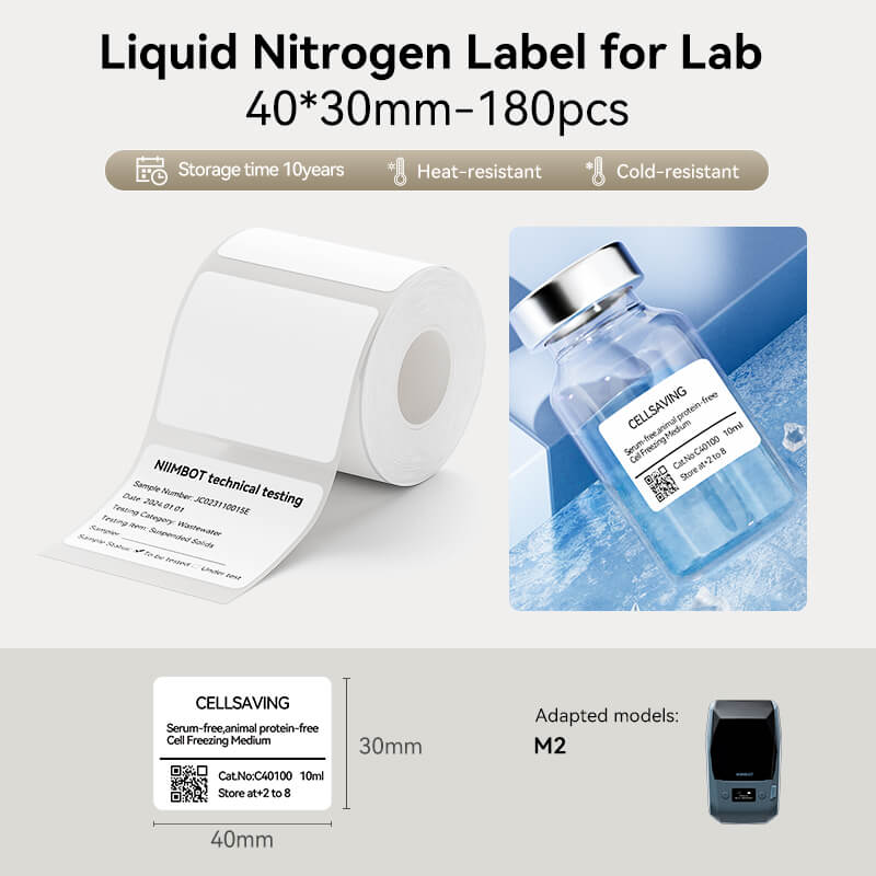Thermal Transfer Label Printer Labels for M2, M3