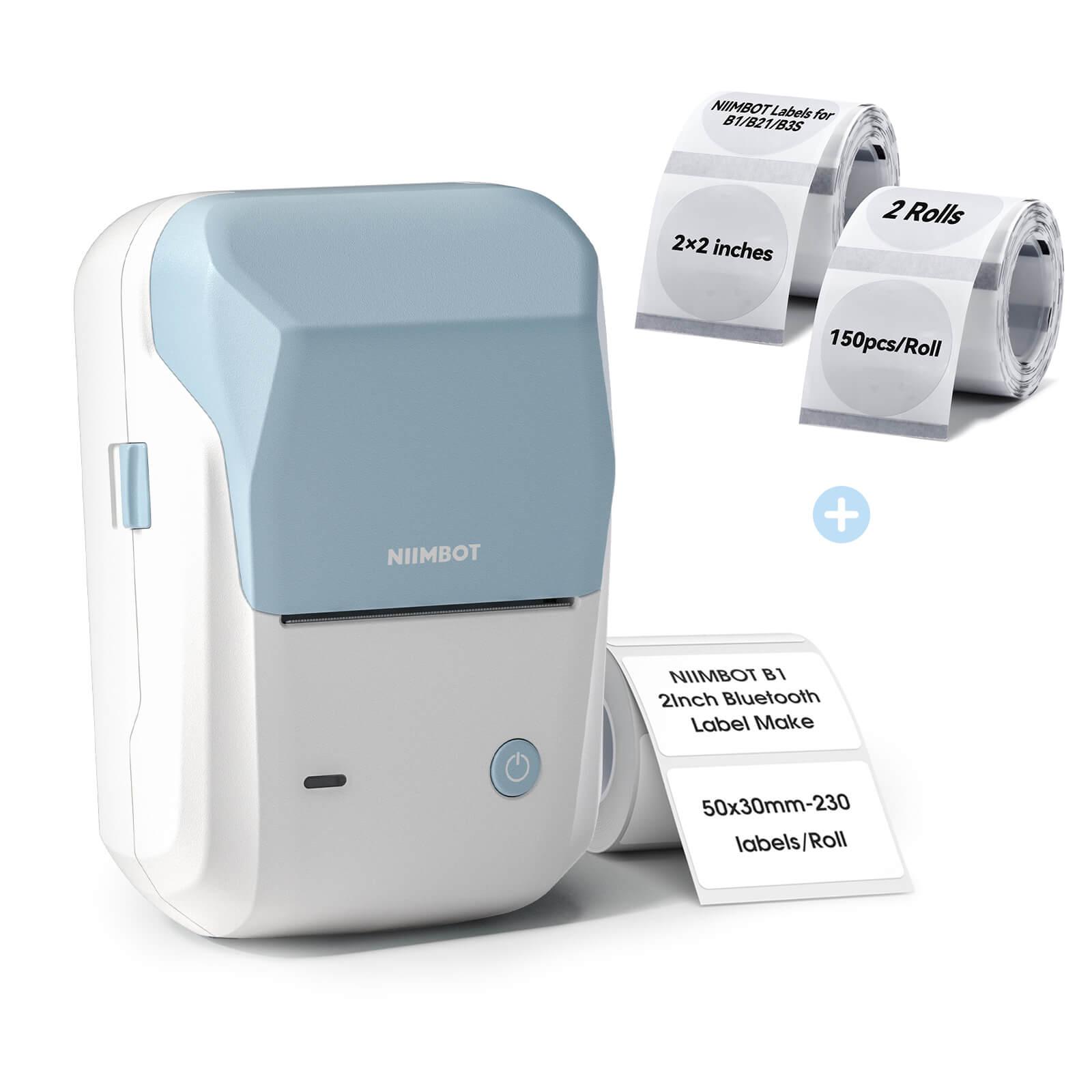 NIIMBOT B1 Inkless Thermal Label Printer, Create Professional Business Labels with Ease