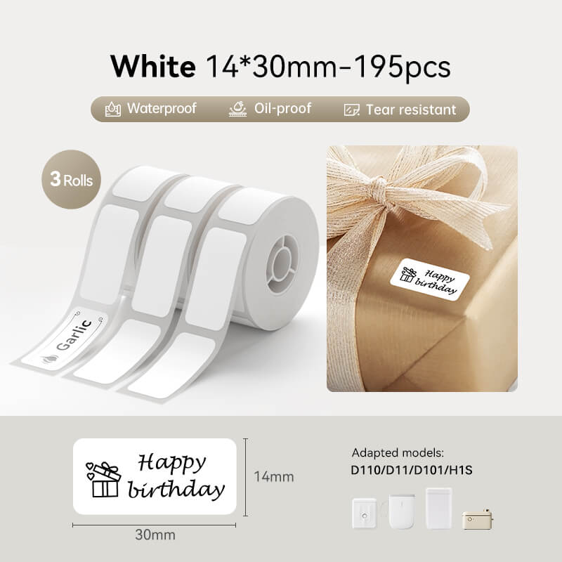 White Label for D11, D110, D101