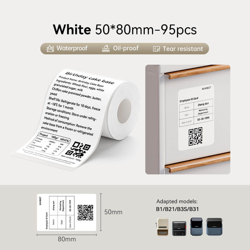 White Label for B21, B1, B3S