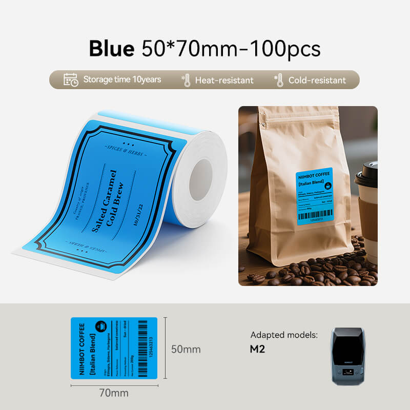 Thermal Transfer Label Printer Labels for M2, M3