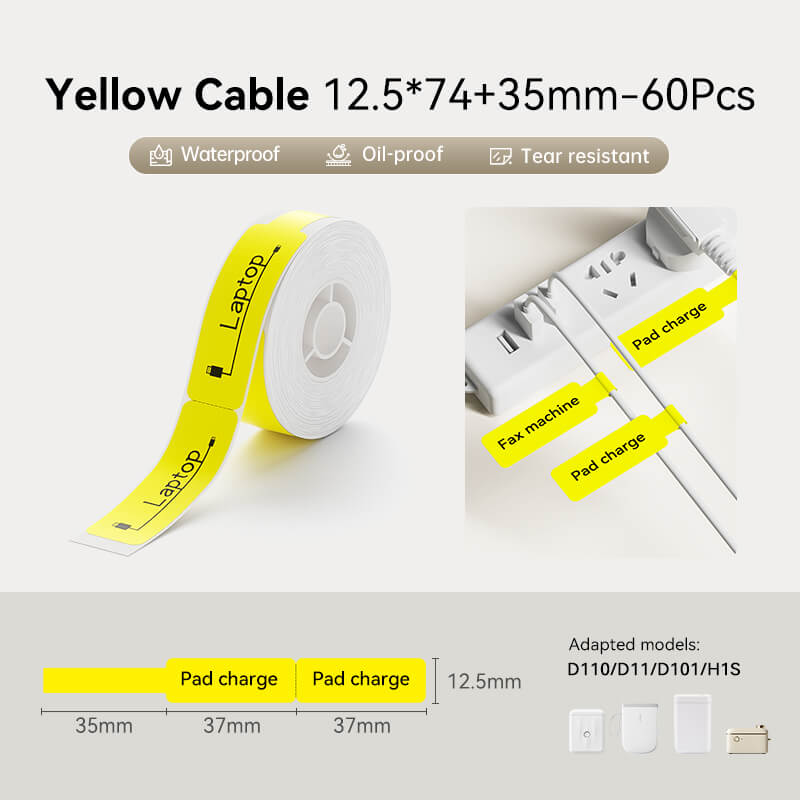 Cable Labels, Efficient Cable Management
