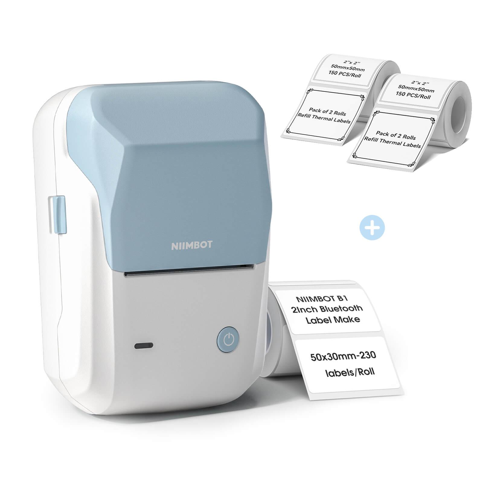 NIIMBOT B1 Inkless Thermal Label Printer, Create Professional Business Labels with Ease