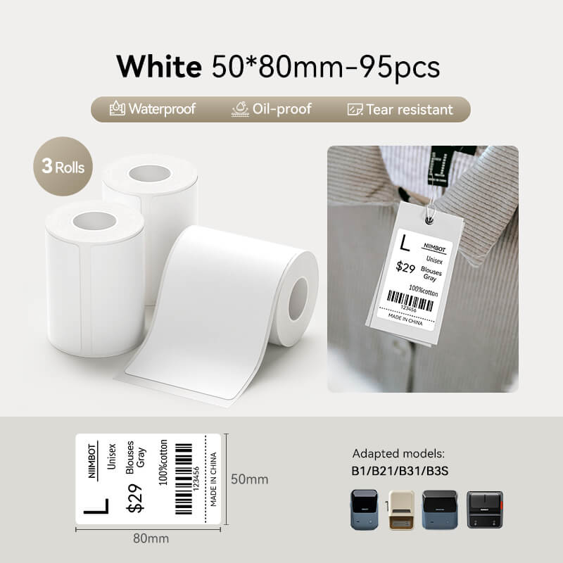 Label Tape Set for B21, B1, B3S