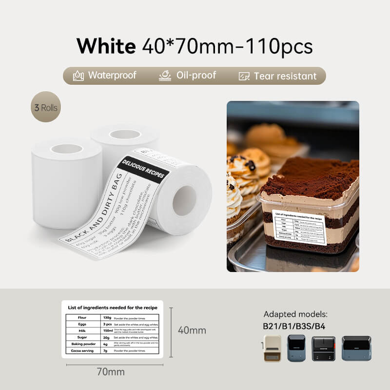 Label Tape Set for B21, B1, B3S