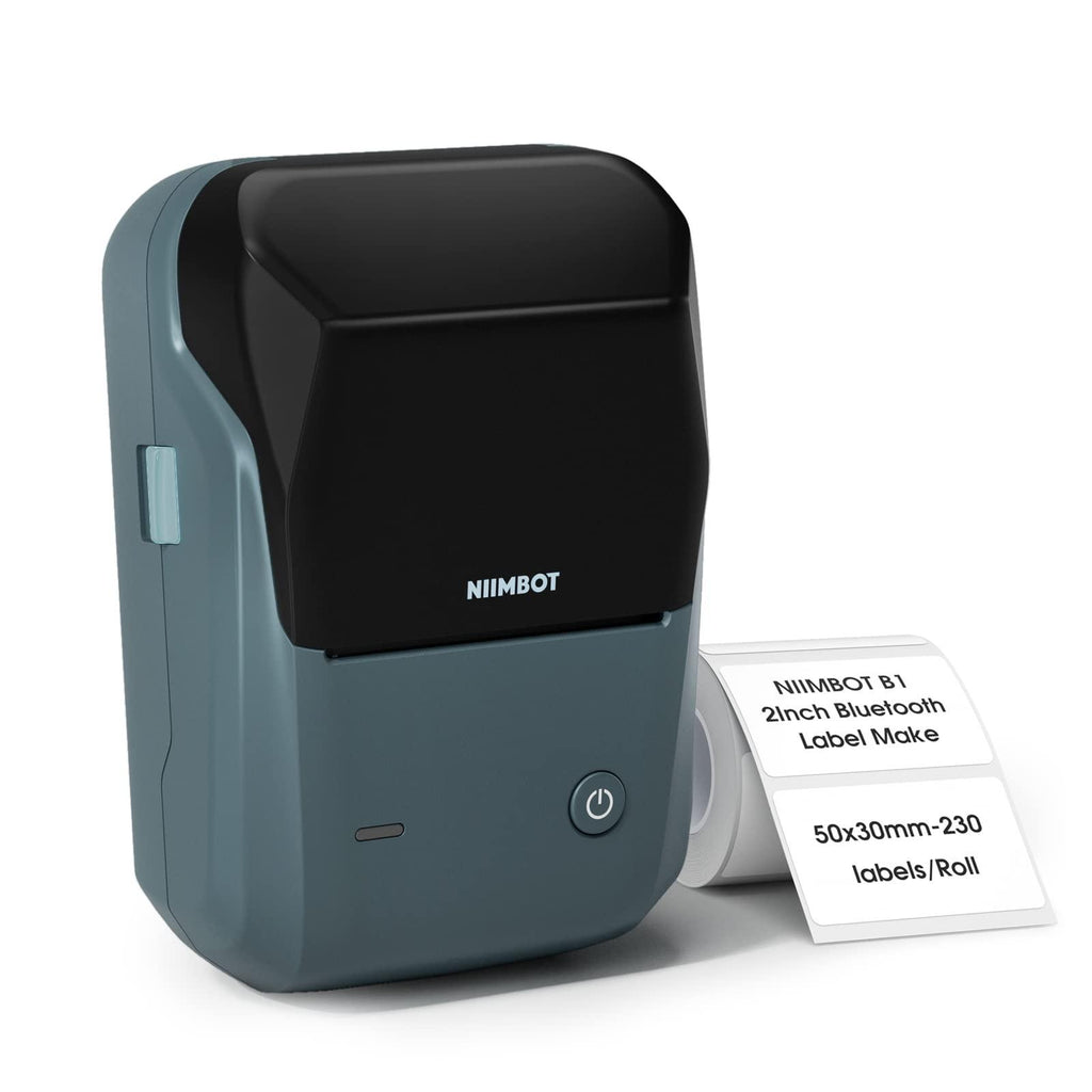 NIIMBOT B1 Inkless Thermal Label Printer, Create Professional Business Labels with Ease