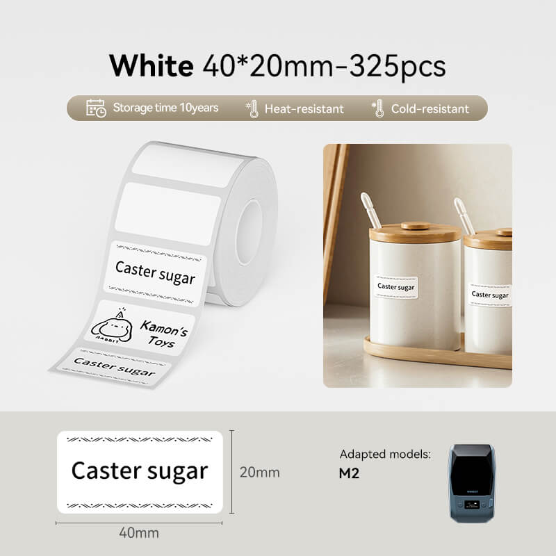 Thermal Transfer Label Printer Labels for M2, M3
