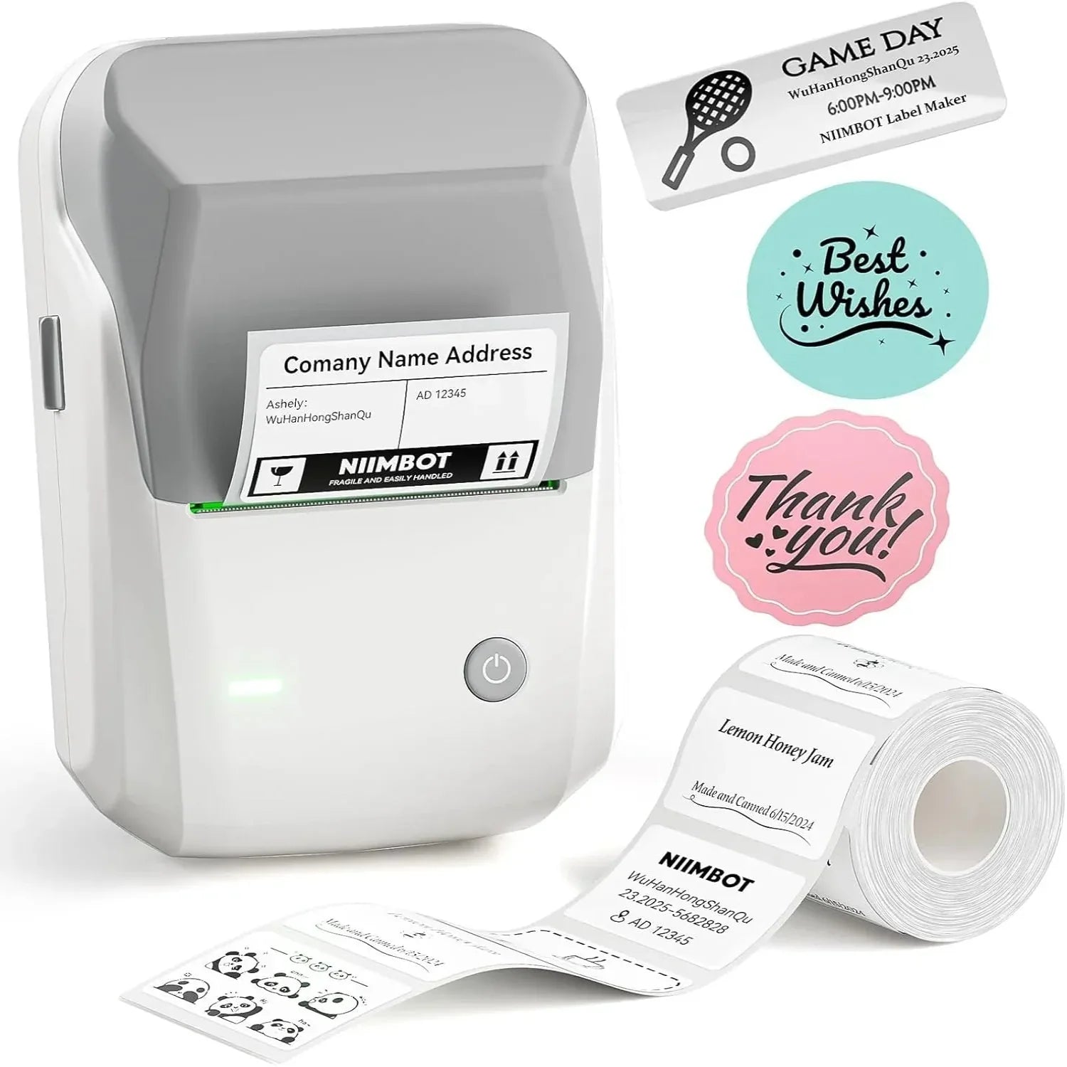 NIIMBOT B1 Multifunctional Office Label Printer for Home, Business Support Android, iPhone, Windows