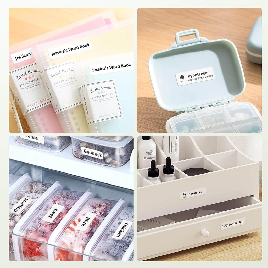 NIIMBOT D110 0.5 Inch Label Printer with Tape - Efficient Labeling On-the-Go