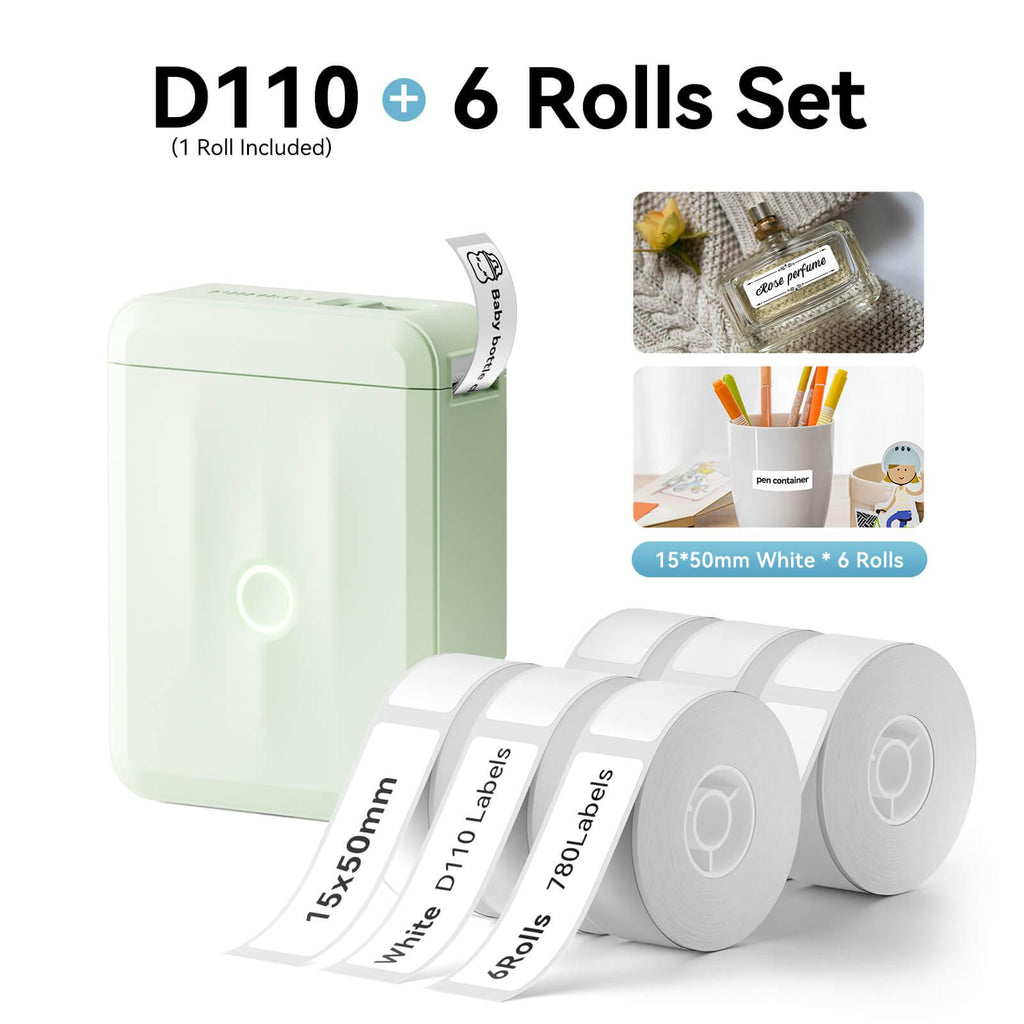 NIIMBOT D110 Upgraded Bluetooth Printer for Office, Home, Kitchen, School