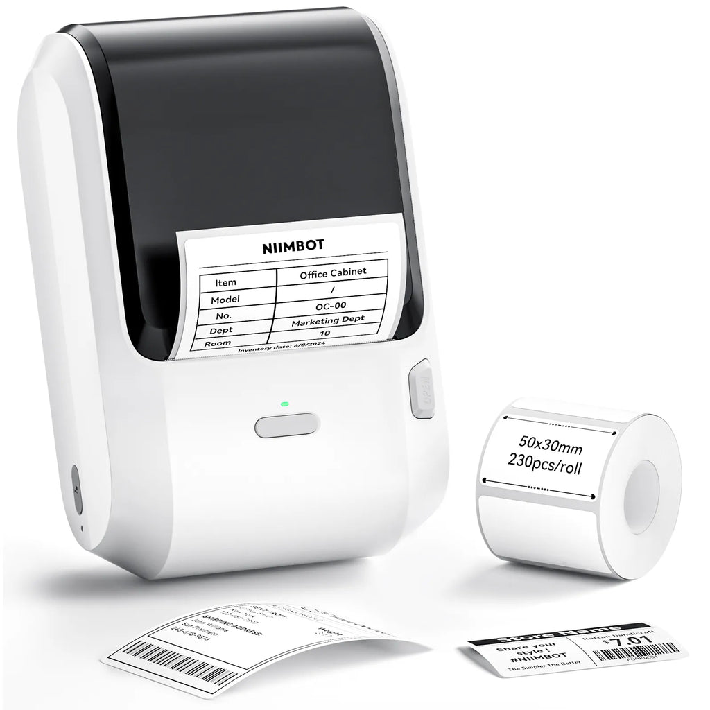 NIIMBOT M3 Inkless Label Maker, Bluetooth Color Thermal Transfer Printer for Shipping