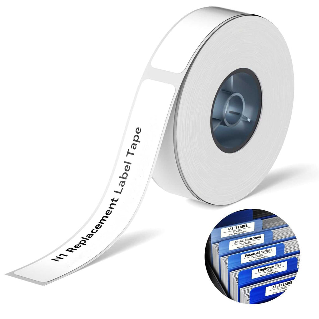 NIIMBOT N1 Pure Color Label Stickers, Durable PET Material, No Fading