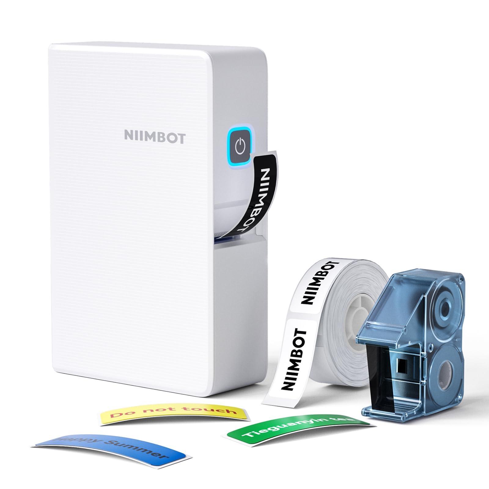 NIIMBOT N1 0.5 Inch Thermal Transfer Portable Bluetooth Label Maker