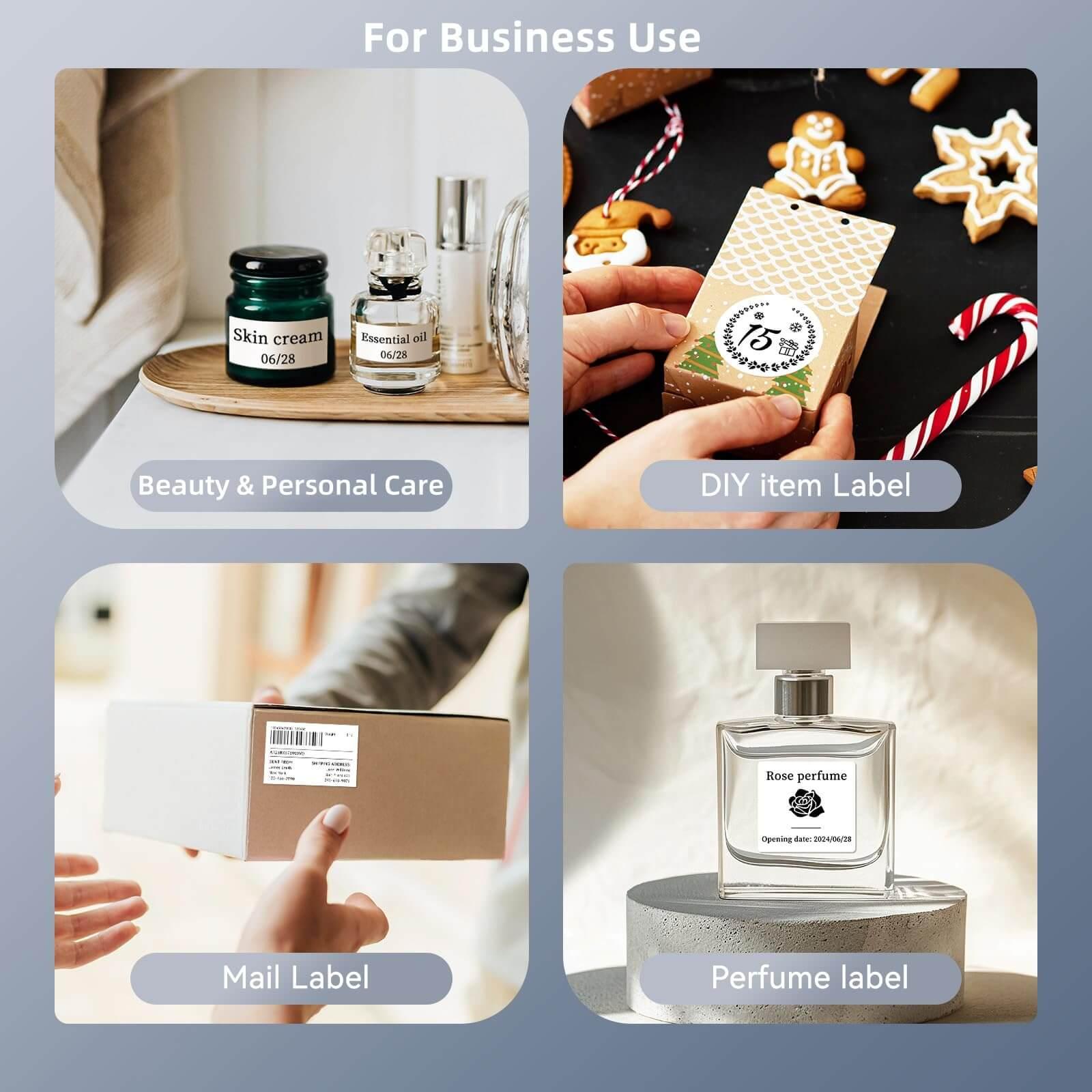 NIIMBOT B1 Inkless Thermal Label Printer, Create Professional Business Labels with Ease