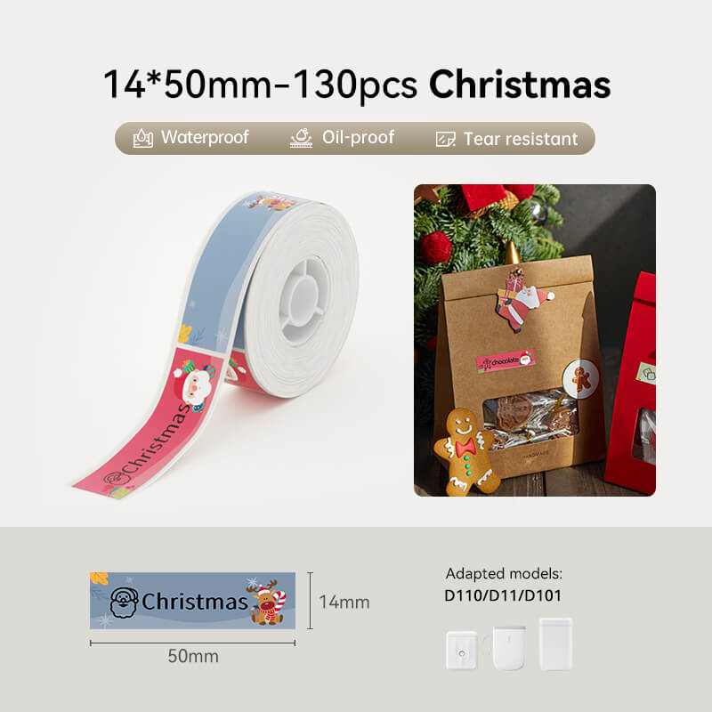 Seasonal Label for D11, D110, D101