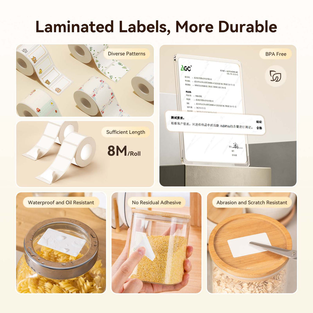 NIIMBOT B21 Pro 300dpi Label Printer, Photo Printing, Bluetooth Connection for Home, Business, Office