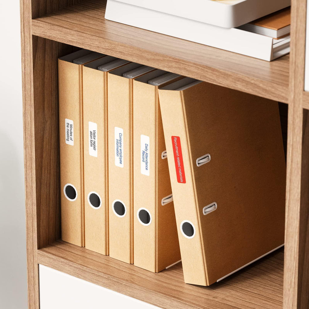 NIIMBOT N1 Pure Color Label Stickers, Durable PET Material, No Fading