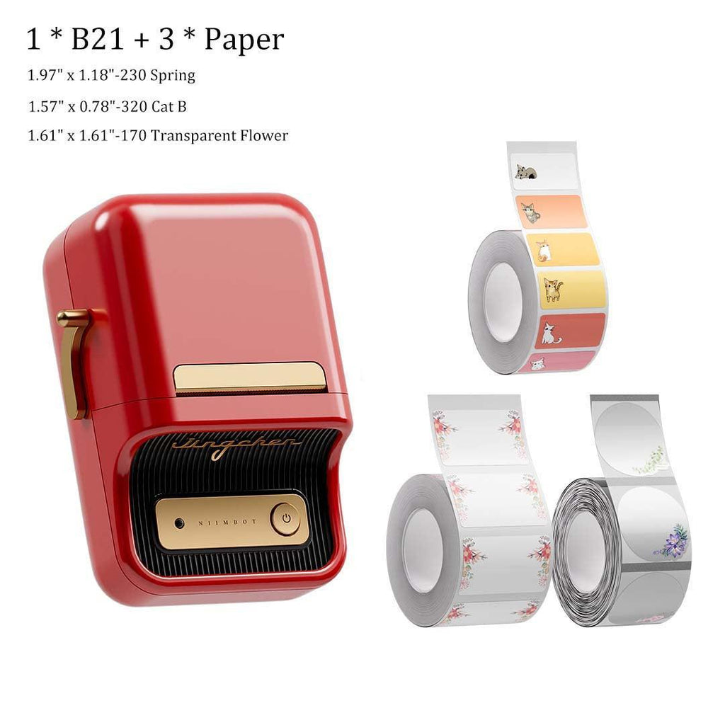 B21 Label Maker and Label Tape Set