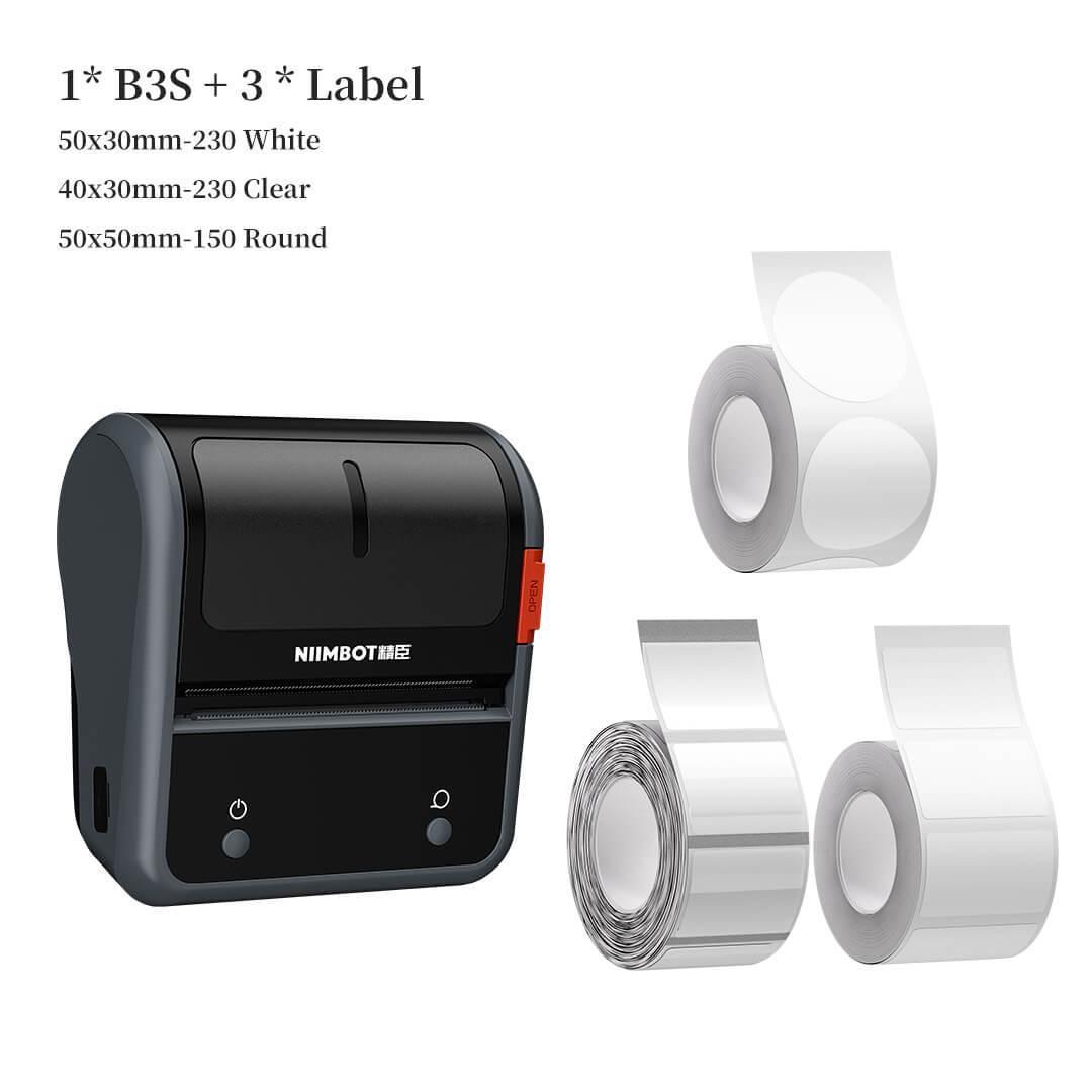 B3S Label Maker and Label Tape Set