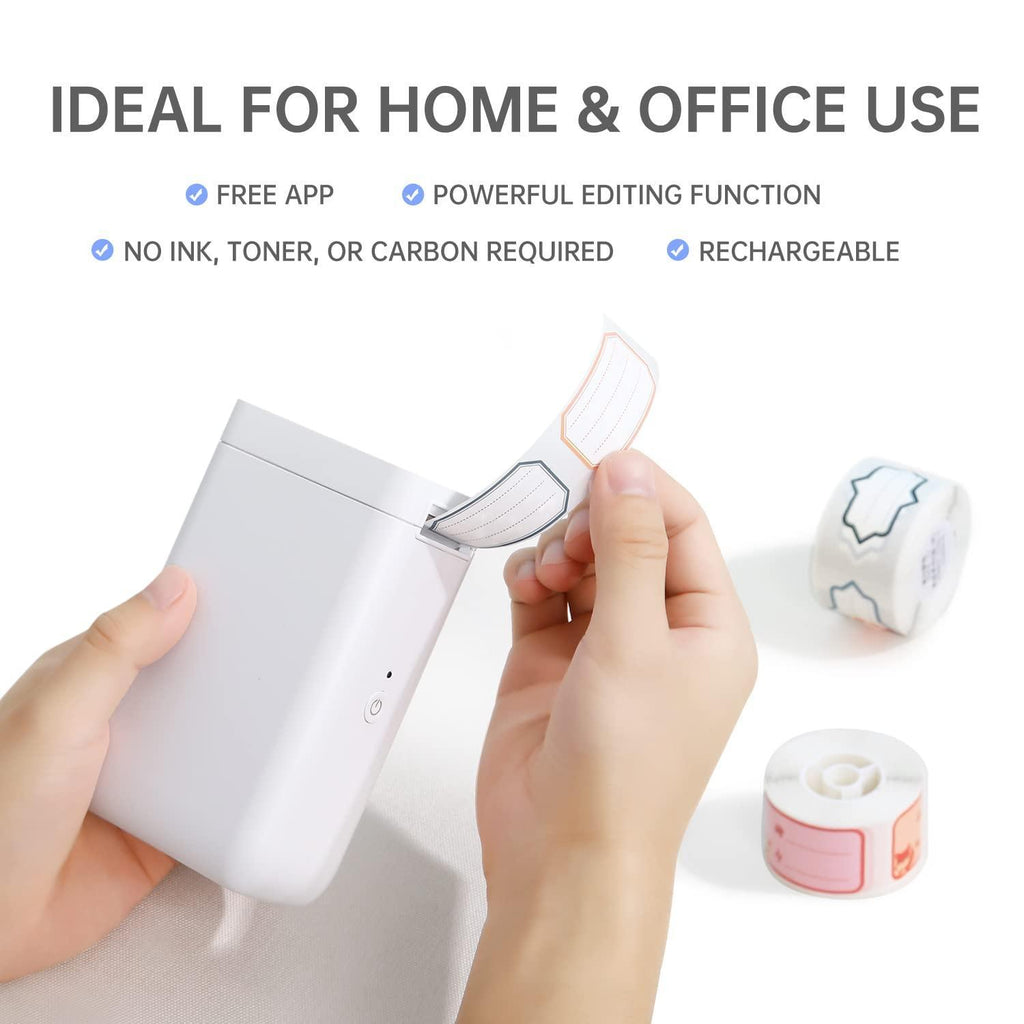 NIIMBOT D101 Thermal Inkless Mobile Printer, Effortless Labeling Made Easy