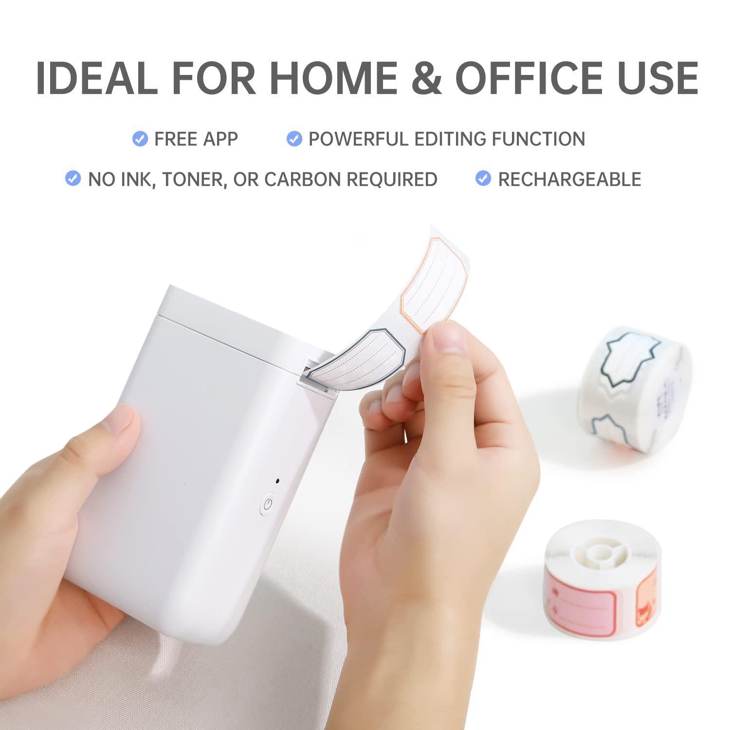 NIIMBOT D101 Thermal Inkless Mobile Printer, Effortless Labeling Made Easy