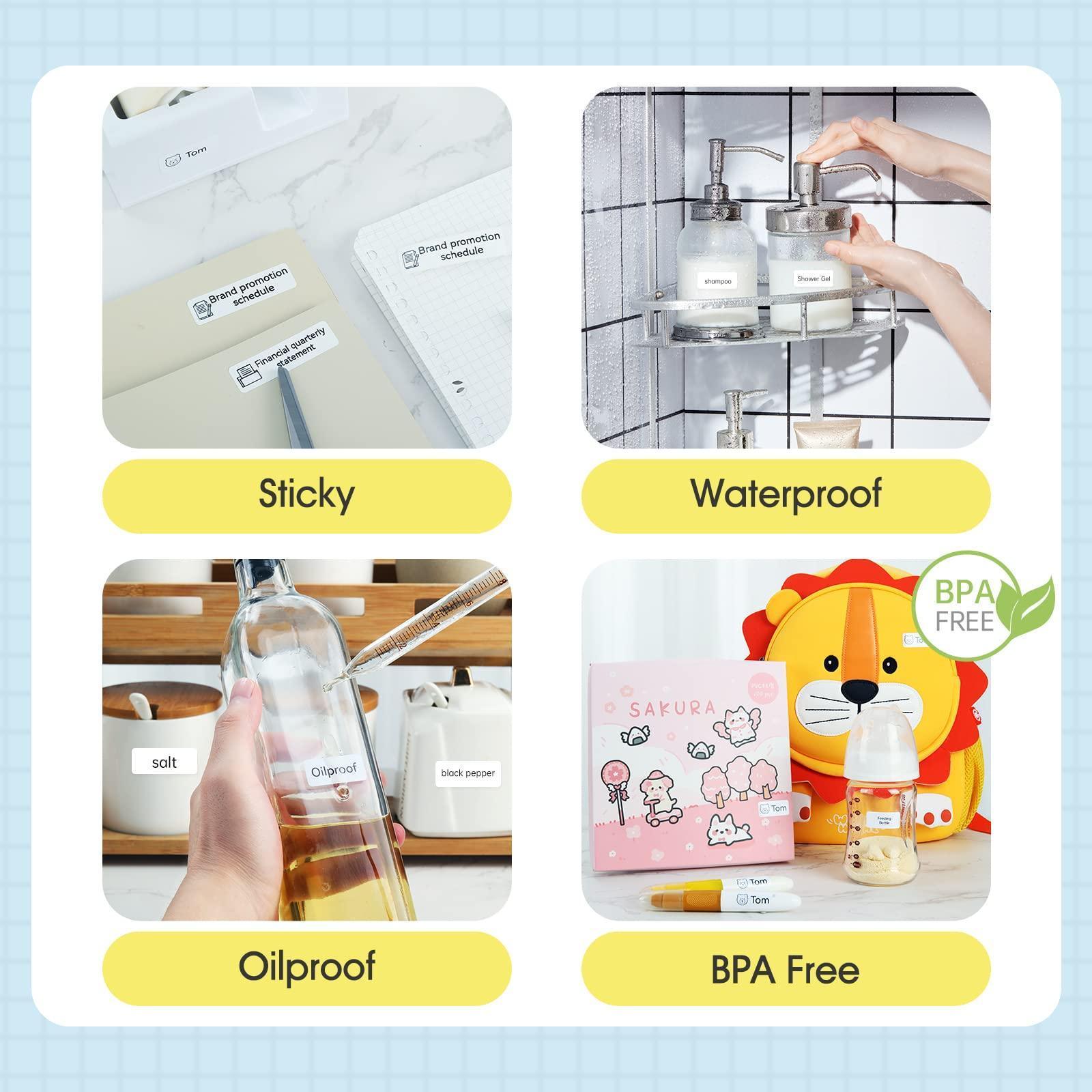 NIIMBOT D11 0.5 Inch Label Maker Machine with Tape - Versatile Labeling Solution