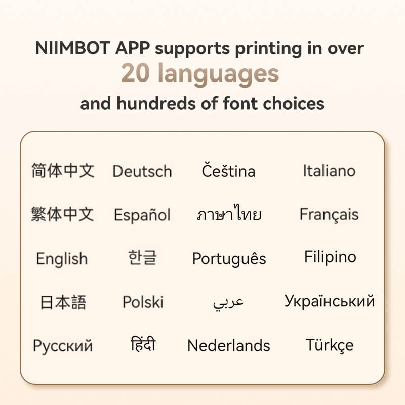 NIIMBOT D110 Upgraded Bluetooth Printer for Office, Home, Kitchen, School