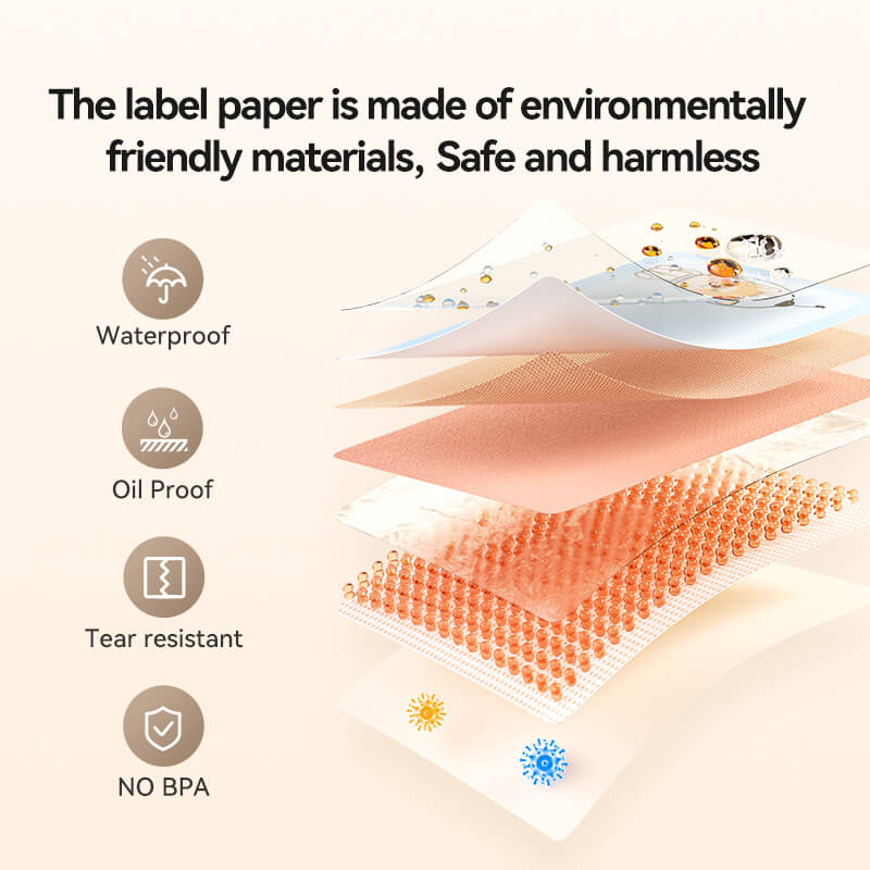 NIIMBOT D110 Upgraded Bluetooth Printer for Office, Home, Kitchen, School