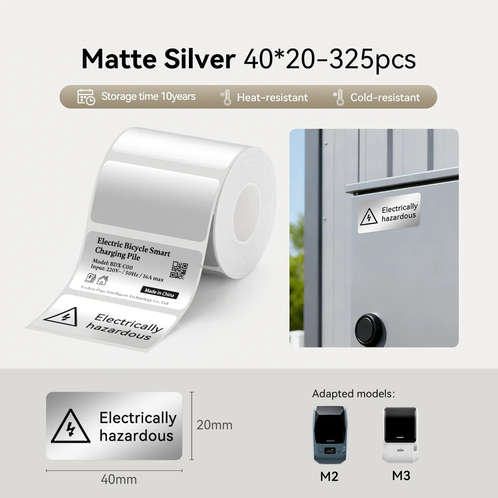 Thermal Transfer Label Printer Labels for M2, M3
