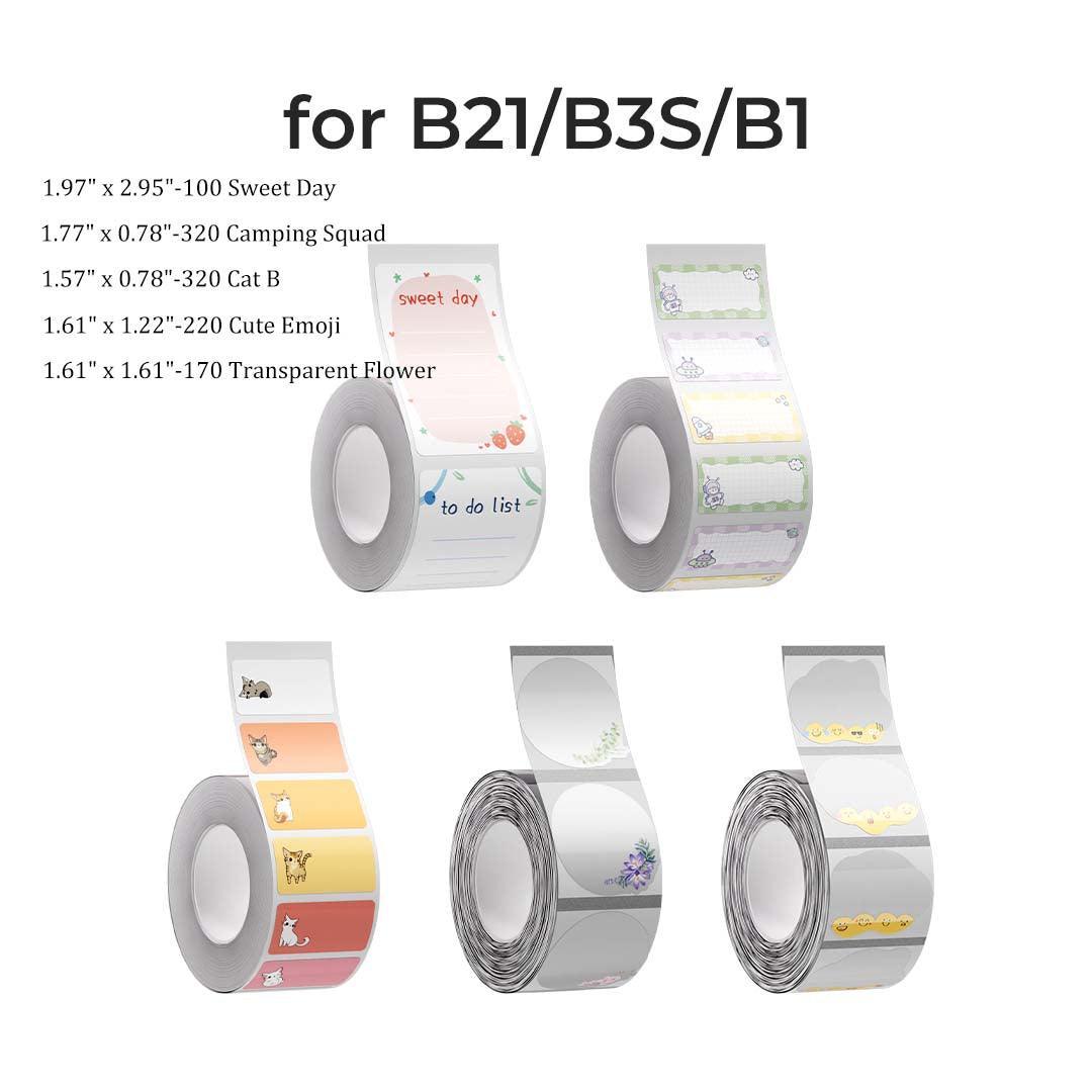 Label Paper Set for B21/B3S/B1