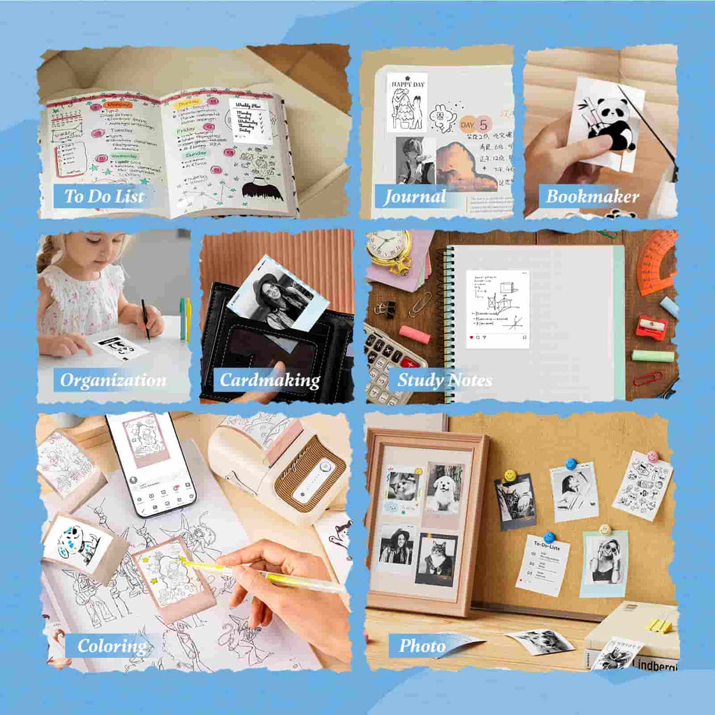 Photo Papers, Red&Black Labels for B21 Pro