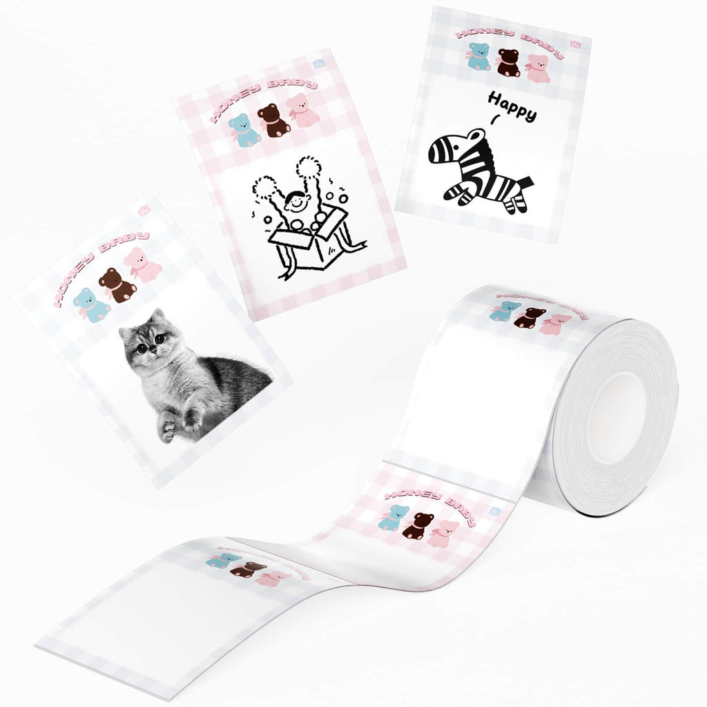 Photo Papers, Red&Black Labels for B21 Pro