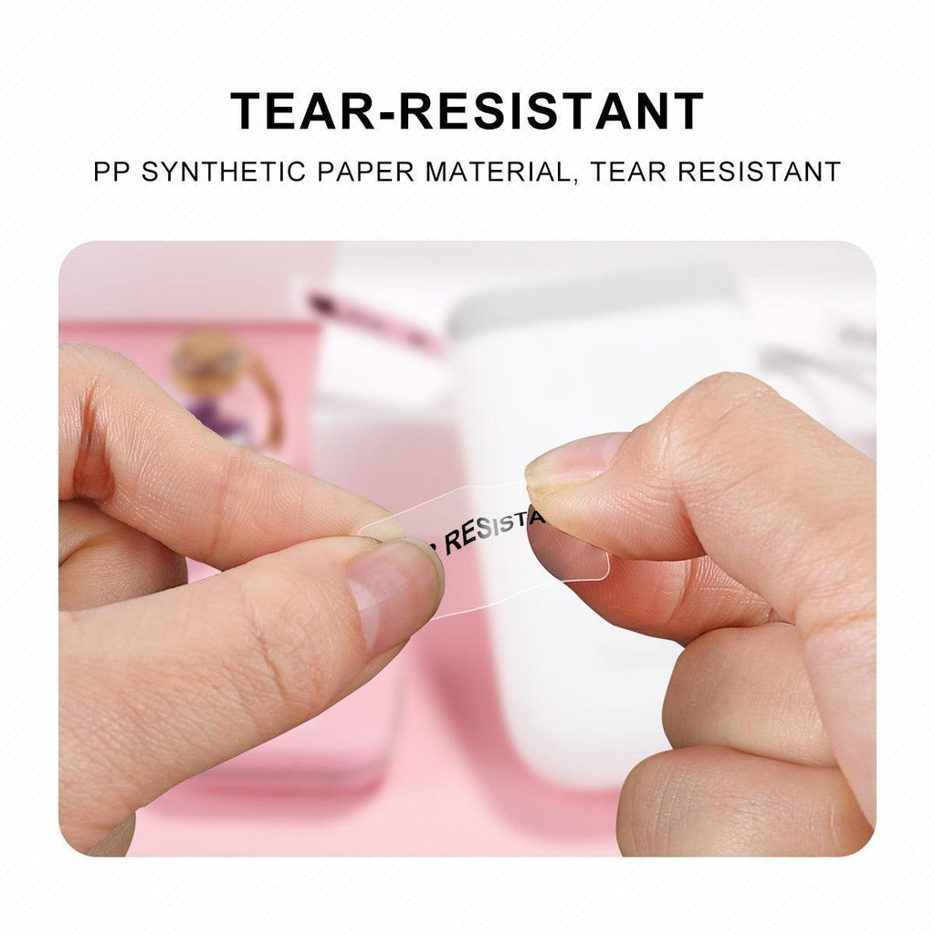 Transparent Label Tape for D11, D110, D101