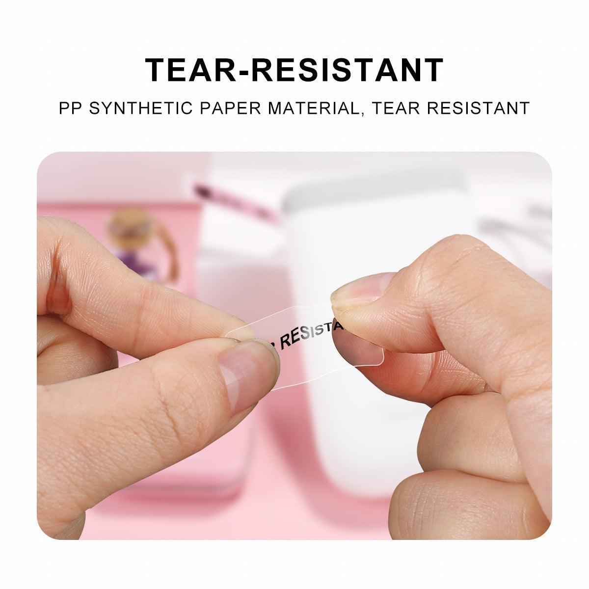 Transparent Label Tape for D11, D110, D101