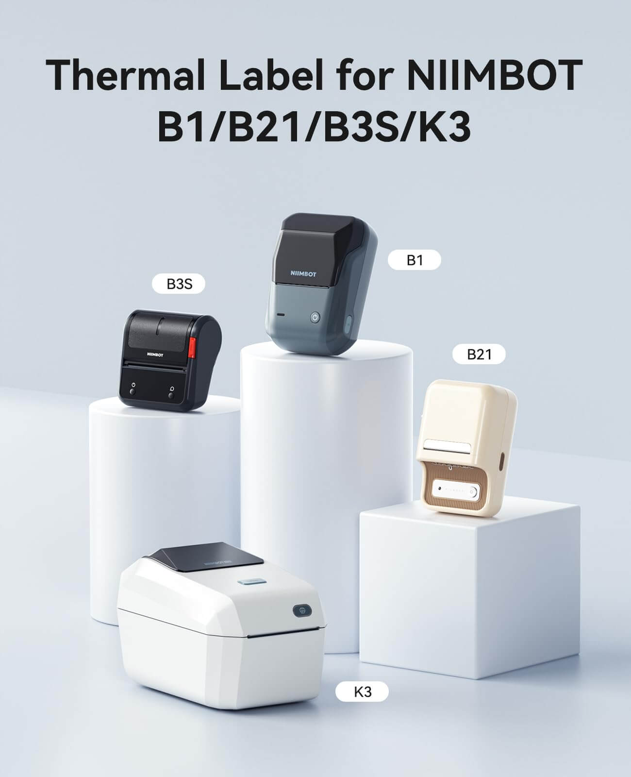 Round Label Tape for B21, B1, B3S